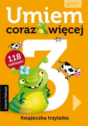 Umiem coraz więcej Książeczka trzylatka