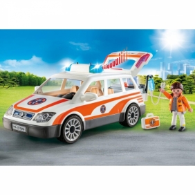 Playmobil City Life: Samochód ratowniczy ze światłem i dźwięk (70050)