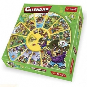 Puzzle 25 Round Calendar (39050)