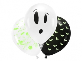 Balony UV BOO! 27cm 3szt