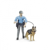 Figurka policjanta z psem