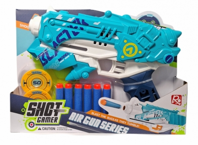Pistolet z piankowymi pociskami