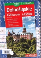 Podróżownik Dolnośląskie 1:250 000 + atlas sam.PL - Opracowanie zbiorowe