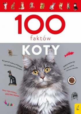 100 faktów. Koty - Biegańska-Hendryk Małgorzata