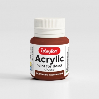 Farba akrylowa Kasztanowy brąz 20ml