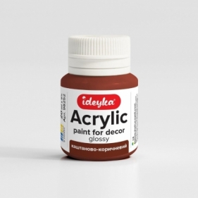 Farba akrylowa Kasztanowy brąz 20ml