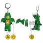 Brelok z latarką LEGO Minifigures - Zielony Smok