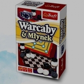 Warcaby & Młynek podróżne (00650)