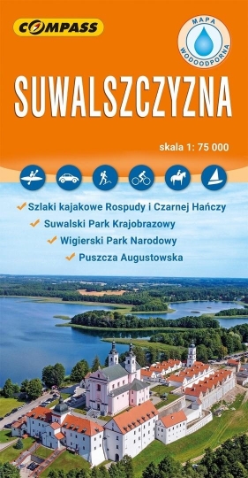 Mapa turystyczna - Suwlaszczyzna laminowana - Opracowanie zbiorowe