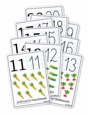 Plansze eukacyjne A5 - Cyfry 11-20 10 kart