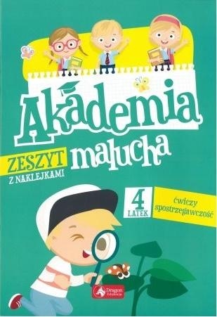 Akademia malucha. 4-latek ćwiczy spostrzegawczość