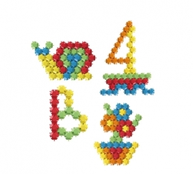 Klocki puzzle - słoik 35 elementów (41950)