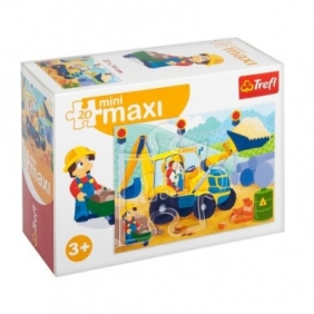 Puzzle 20: MiniMaxi - Samochody służb miejskich MIX (56013)