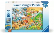 Ravensburger, Puzzle XXL 100: Cztery pory roku (12004050)