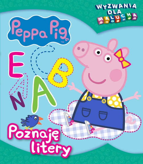 Peppa Pig. Wyzwania dla malucha. Poznaję litery