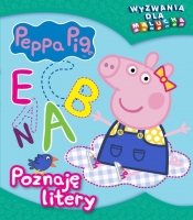 Peppa Pig. Wyzwania dla malucha. Poznaję litery - praca zbiorowa