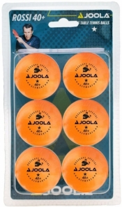 Piłeczki do tenisa stołowego pomarańczowe 6 sztuk