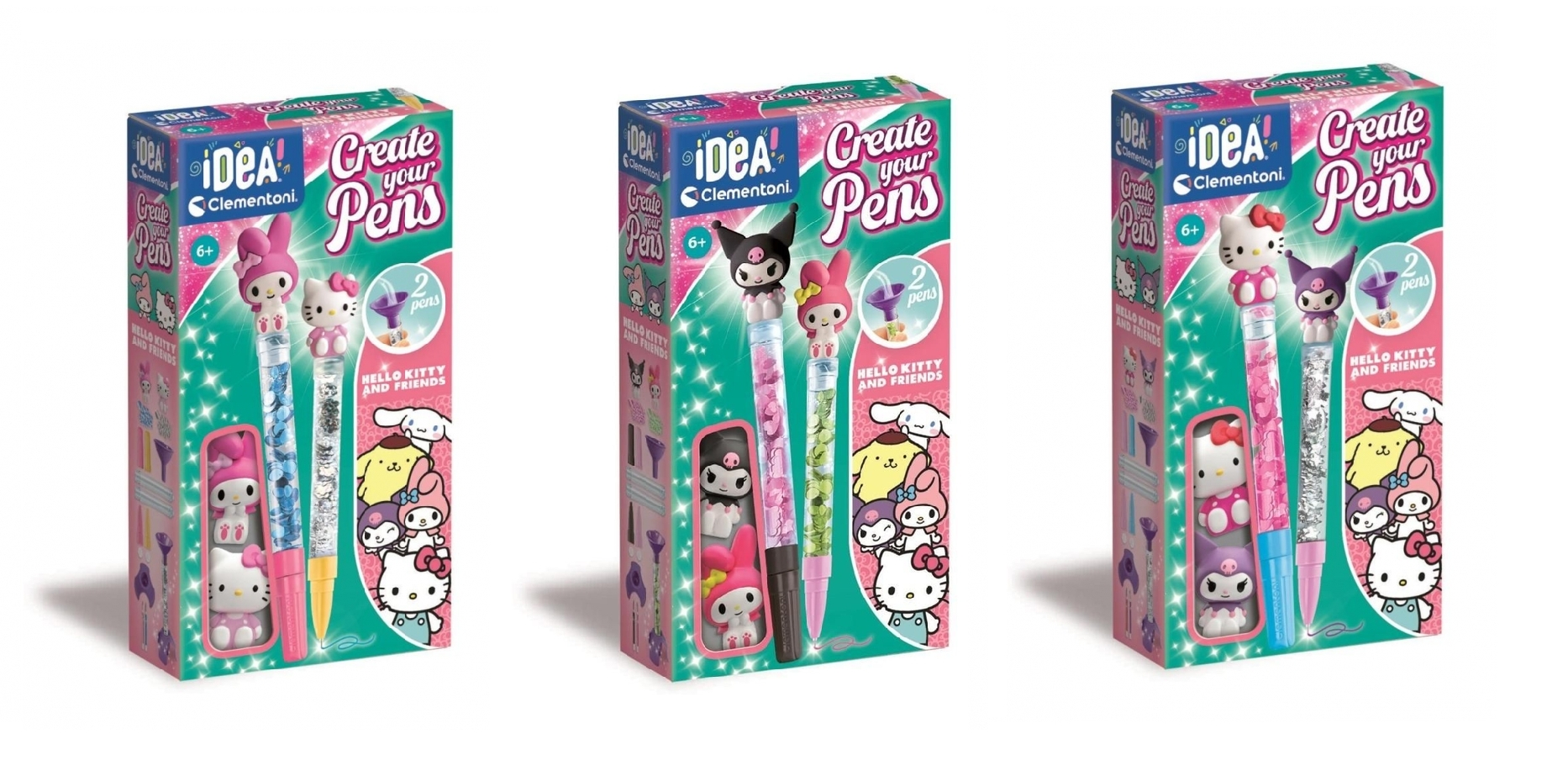 Art Idea: Mini Fabryka Długopisów - Hello Kitty i Przyjaciele, 1 szt