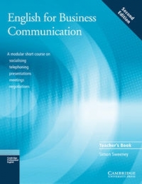 English for Business Communication Teacher's book - Sweeney Simon