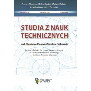 Studia z nauk technicznych. Zeszyt 4