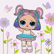 Malowanie po numerach - LOL Surprise! 40x40cm