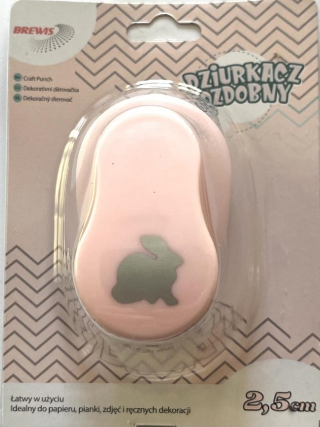 <img src='https://webimage.pl/pics/507/8/d5907611708507.jpg' style='height:440px' /> Dziurkacz ozdobny Królik 2.5cm