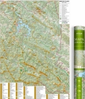Mapa zdrapka - Bieszczady 1:75 000 - praca zbiorowa
