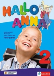 Hallo Anna 2 Język niemiecki Podręcznik + CD - Olga Swerlowa