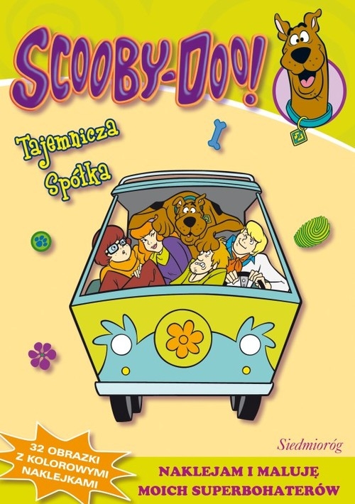 Scooby-Doo! Tajemnicza spółka - naklejam i maluję