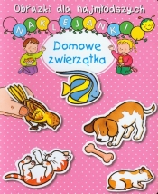 Domowe zwierzątka Obrazki dla najmłodszych Naklejanki - Belineau Nathalie