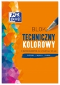 Blok techniczny A4/10k - kolorowy (400093230)