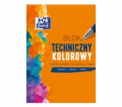 Blok techniczny Oxford A4/10k - kolorowy (400093230)