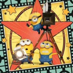 Ravensburger, Puzzle 3x49: Minionki (12004350)