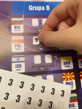 Terminarz meczów z naklejkami Mistrzostwa Europy w Piłce Siatkowej Mężczyzn 2026 - Opracowanie zbiorowe