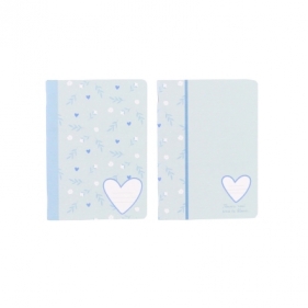 Paczka zeszyt A5 48k.linia Sweet Blue mix pakiet 5 sztuk