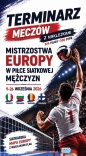 Terminarz meczów z naklejkami Mistrzostwa Europy w Piłce Siatkowej Mężczyzn 2026 - Opracowanie zbiorowe