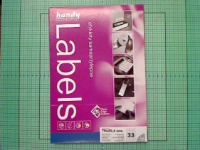 ETYKIETA SAMOPRZYLEP. 70*25,4