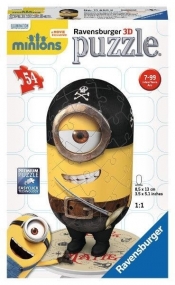 Puzzle 3D 54 elementy MINIONKI Matie (RAP116508)