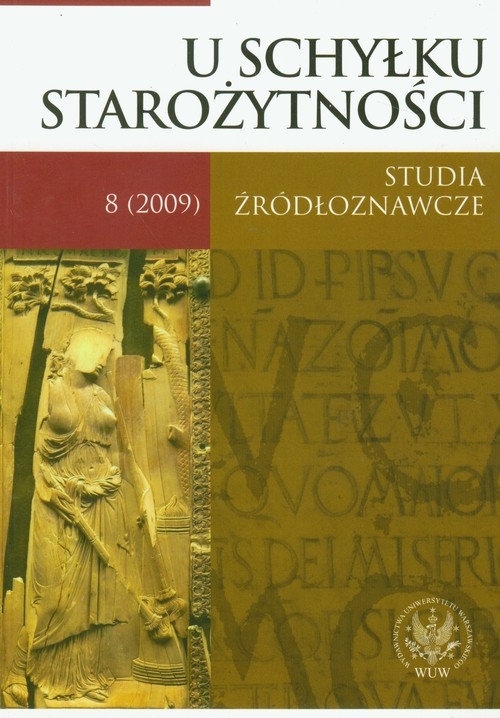 U schyłku starożytności 8/2009