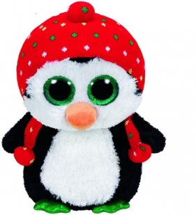 Beanie Boos Freeze - pingwin w kapeluszu średni