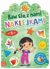 Baw się z nami naklejkami od 5 lat. Łamigłówki dla przedszkolaka