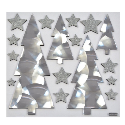 Ozdoba świąteczna Arpex dekoracja zimowa samoprzylepna (NR0509)