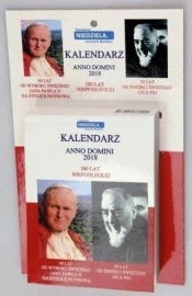 Kalendarz Katolika Patrioty (z podkładką) 2018 - Opracowanie zbiorowe