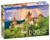 Puzzle 1000 Zamek w Branie/Siedmiogród/Rumunia
