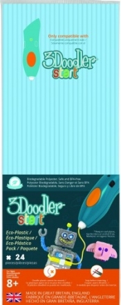 3Doodler Wkład jednokolorowy pastelowy niebieski (DODECO19)