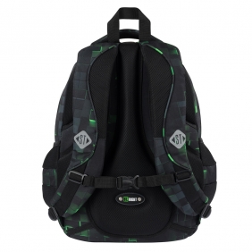 Plecak 4 komorowy 17" - Green Game