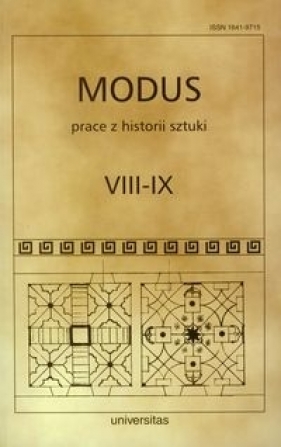 Modus Prace z historii sztuki VIII-IX