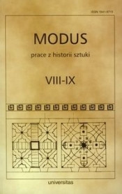 Modus Prace z historii sztuki VIII-IX