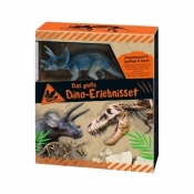 Figurka Dinozaura + Szkielet Dinozaura