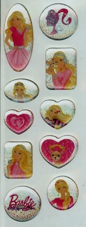 Naklejki Cristal Barbie